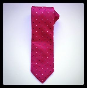 Polka & Power Red Tie